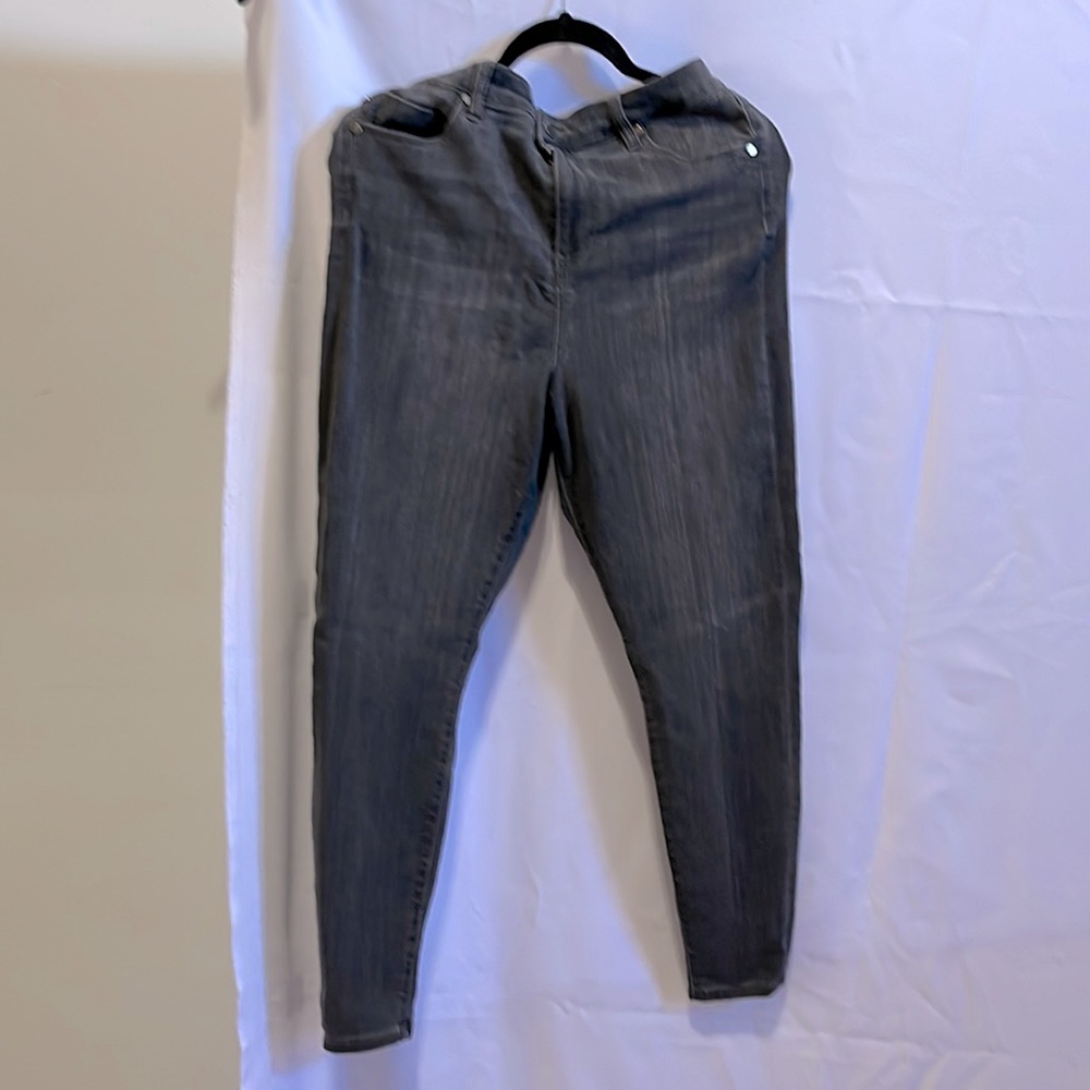 Gray jeans